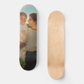 Mutterliebe (Mutter und Tochter lieben) Skateboard (Vorderseite)