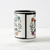 Mutterliebe - Sondertasse Muttertag Zweifarbige Tasse (Mittel)