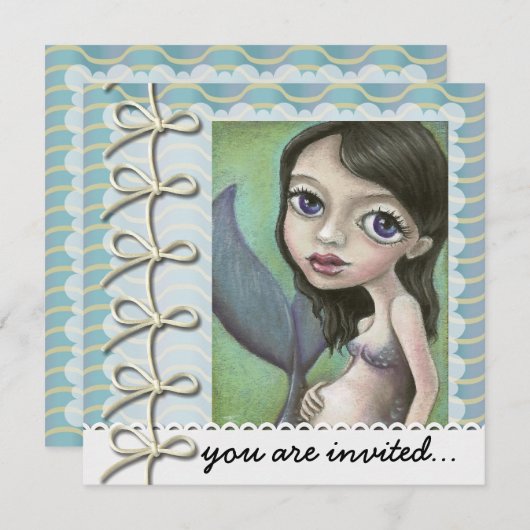 Muttermaid Einladung (Vorne/Hinten)