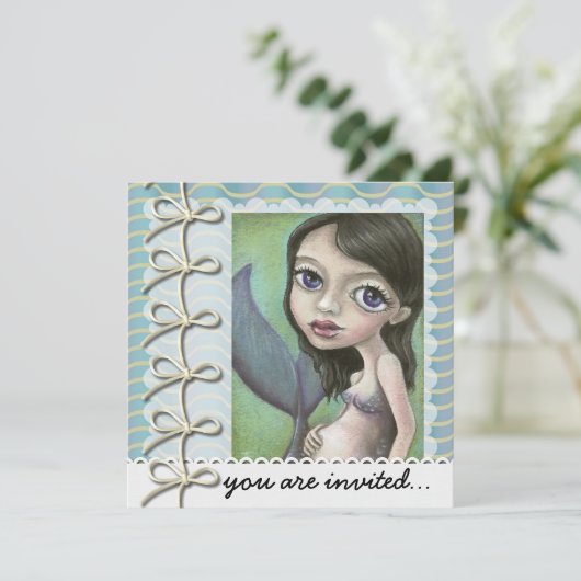 Muttermaid Einladung (Stehend Vorderseite)