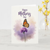 Muttermal Blumenkarte zum Muttertag Karte (Gelbe Blume)