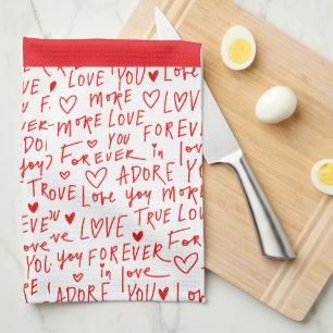 Muttermantel-Kissen mit Linienkunst – Mutter und K Geschirrtuch