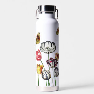 Muttermilch Blumen Schmetterling Wasserflasche Trinkflasche