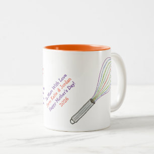 Muttermilch-Brownie in einer Tasse