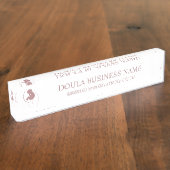 Muttermilch Doula Branding Namensplakette (Seite)