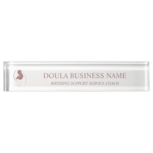 Muttermilch Doula Branding Namensplakette