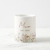 Muttermilch etablierte Wildblume Terracotta Kinder Kaffeetasse (Mittel)