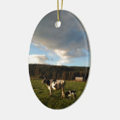 Muttermilch in den Gebirgswiesen Keramikornament (Links)