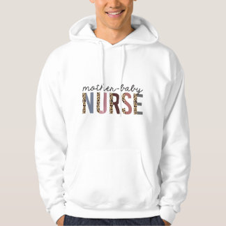 Muttermilch Krankenschwester Leopardendruck Gepard Hoodie