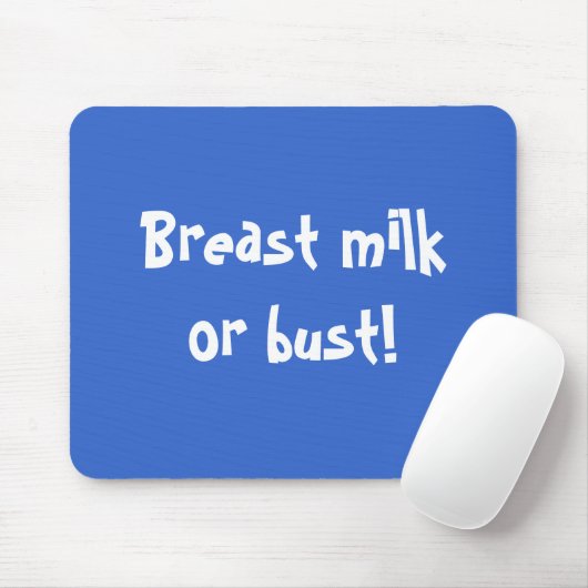 Muttermilch oder Fehlschlag! Mousepad (Mit Mouse)