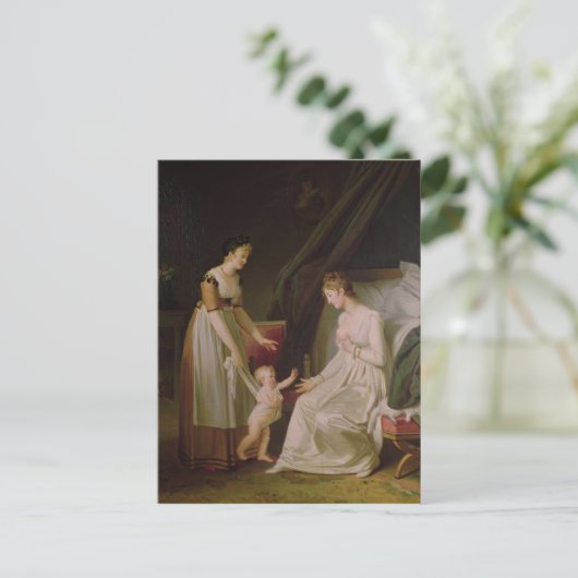 Muttermilch Postkarte (Stehend Vorderseite)