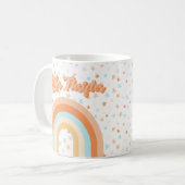 Muttermilch-Regenbogenkaffee-Tasse Kaffeetasse (Vorderseite Links)