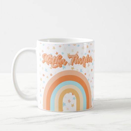 Muttermilch-Regenbogenkaffee-Tasse Kaffeetasse (Links)