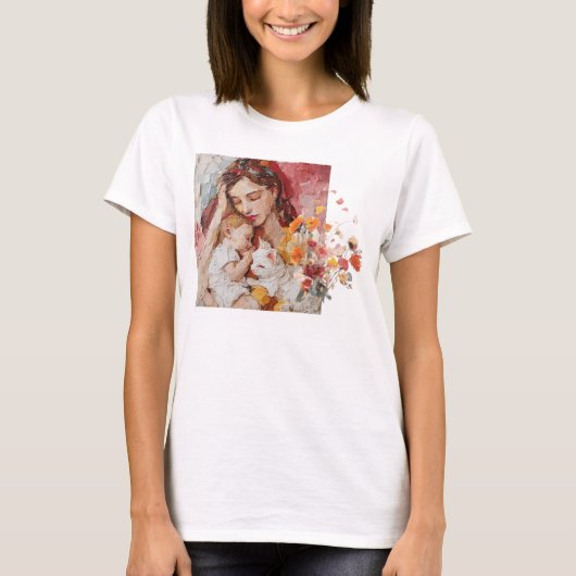 Muttermilch-T-Shirt T-Shirt (Vorderseite)