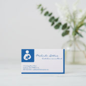 Muttermilch Visitenkarte (Stehend Vorderseite)