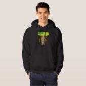 Muttermonster Gruselmutter Halloween Gruselige Mut Hoodie (Vorne ganz)