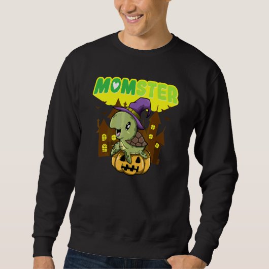 Muttermonster Gruselmutter Halloween Mama Gruselig Sweatshirt (Vorderseite)