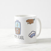 Muttermotor-Batterie-Wrap Kaffeetasse (VorderseiteRechts)