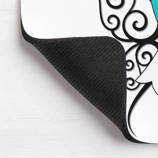 Muttermund-Überlebender Mousepad (Ecke)