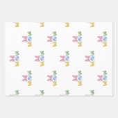 Muttermuster-Geschenk zum Muttertag Geschenkpapier Set (Vorderseite)