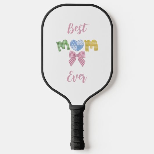 Muttermuster-Muttertag-Geschenk Benutzerdefiniert  Pickleball Schläger (Vorderseite)