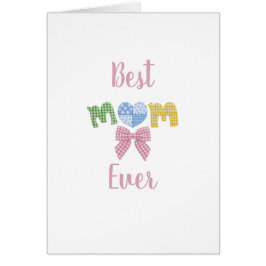 Muttermuster-Muttertags-Geburtstagskarte