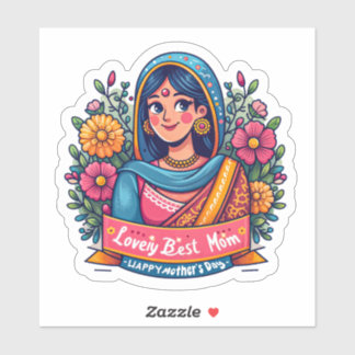 Muttermuts - ein besonderer Muttertag Aufkleber