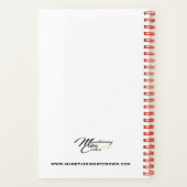 Muttermutter 5,5" x 8,5" Spirale Notizblock (Rückseite)