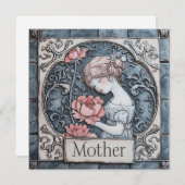 Muttermutter: besondere Grüße Feiertagskarte (Vorne/Hinten)