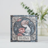 Muttermutter: besondere Grüße Feiertagskarte (Stehend Vorderseite)