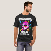 Muttermutter des Babyhais Geburtstag Godmutter Sha T-Shirt (Vorne ganz)