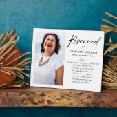 Muttermutter im Himmel für Abschluss Foto Fotoplatte (Seite)