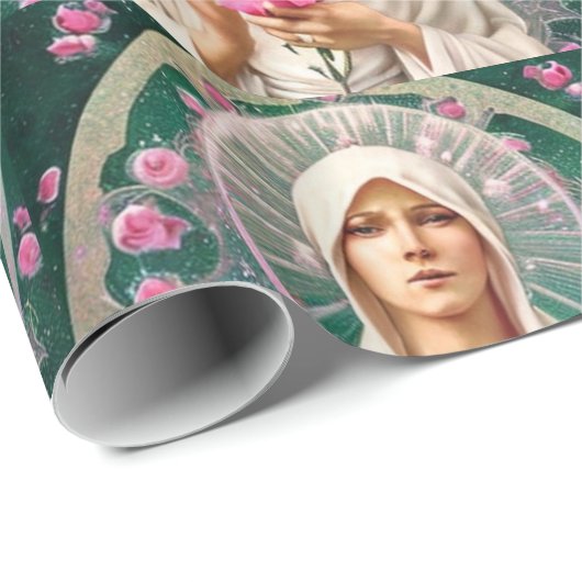 Muttermütterpapier Geschenkpapier (Rolleneckpunkt)