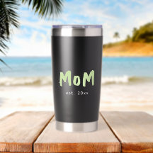 Muttern haben typografisch den Muttertag Tumbler e