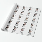 Muttern Kind Mutter Geburtstag Geschenkpapier (Ungerollt)
