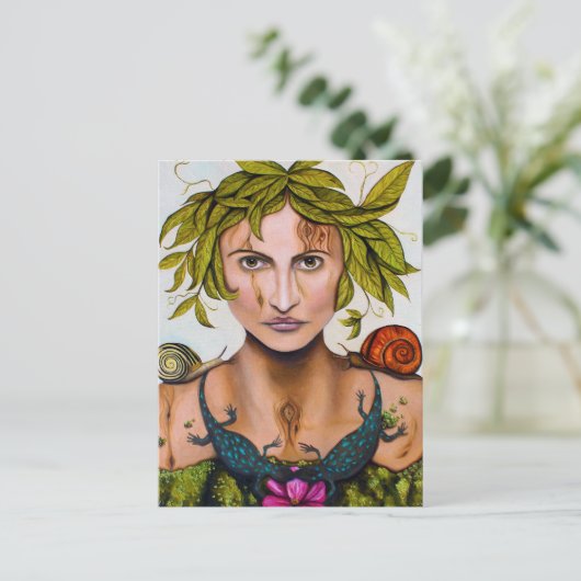 Mutternatur Postkarte (Stehend Vorderseite)