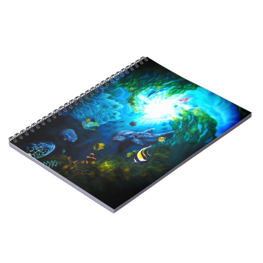 MutterOcean Dolphin-Notebook Notizblock (Linke Seite)