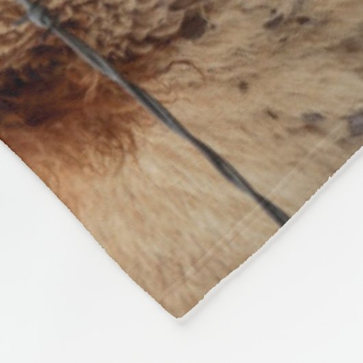 Mutterpferd Fleecedecke (Ecke)