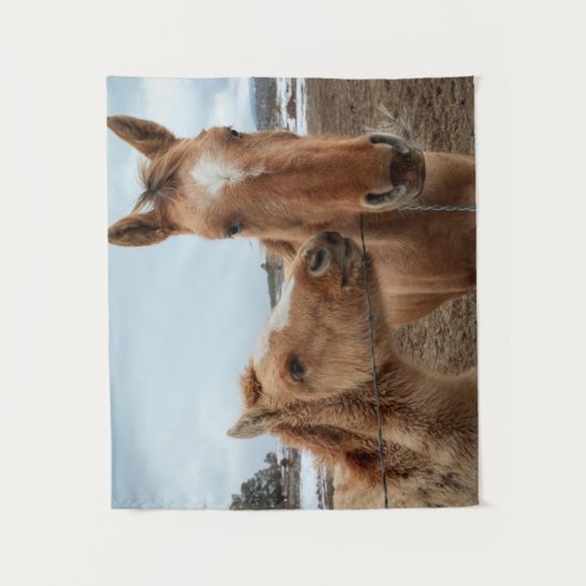 Mutterpferd Wandteppich (Vorderseite)