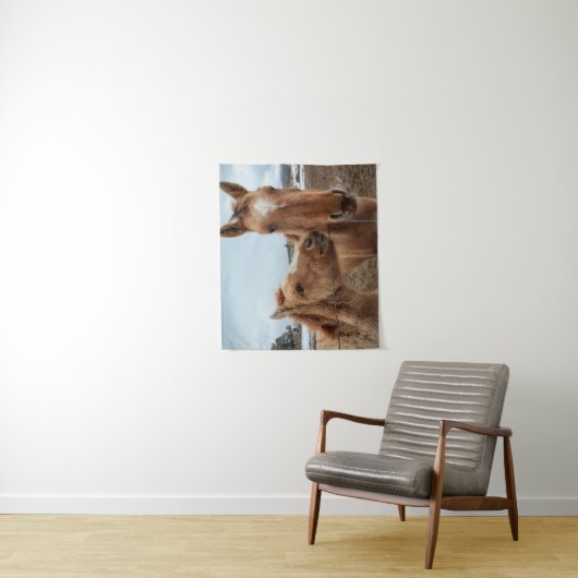 Mutterpferd Wandteppich (Beispiel)