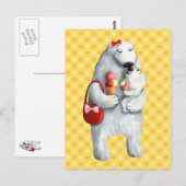 Mutterpolar Postkarte (Vorne/Hinten)