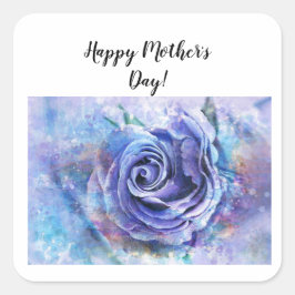 Mutterquadratischer Aufkleber