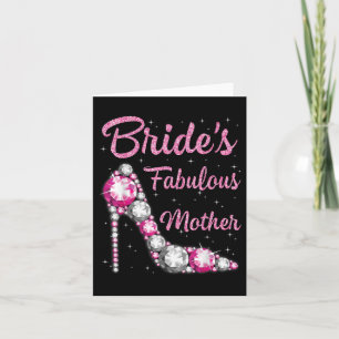 Mutters fantastische Braut Glücklicher Hochzeitsta Karte