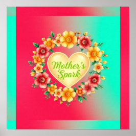 Mutter's Fiery Heart Spark Poster