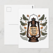 Mutters Herz schläft nie Postkarte (Vorne/Hinten)