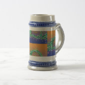 Mutter's kühne Blossom Wave Bierglas (VorderseiteRechts)