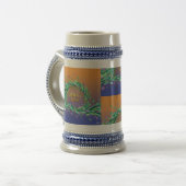 Mutter's kühne Blossom Wave Bierglas (Vorderseite Links)