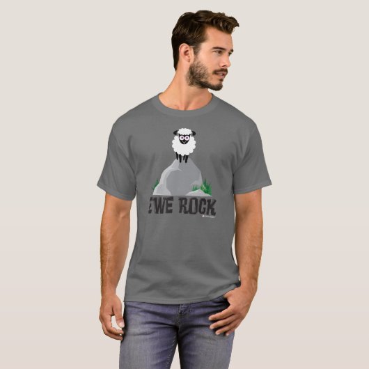 MUTTERSCHAF-FELSEN-T - SHIRT (Vorne ganz)