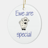 Mutterschaf sind speziell keramikornament (Links)