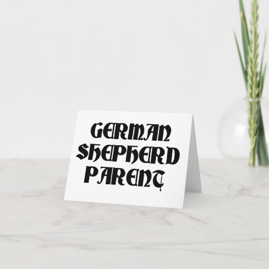 Mutterschäfer Dankeskarte (Vorderseite)